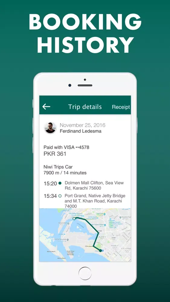 Zrzuty ekranu Niwi Trips Driver