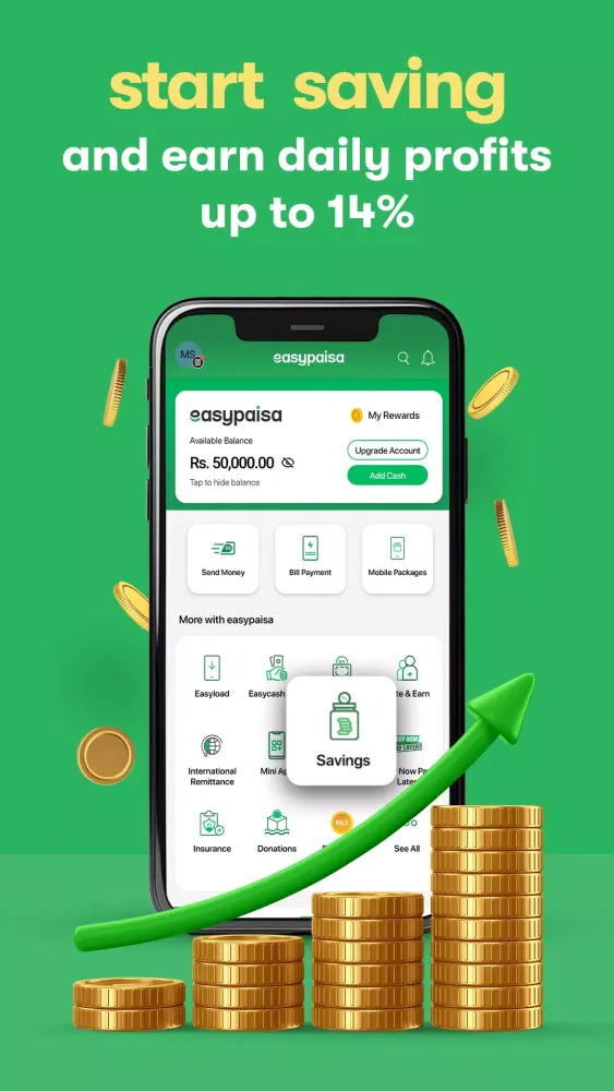 Capturas de pantalla de easypaisa
