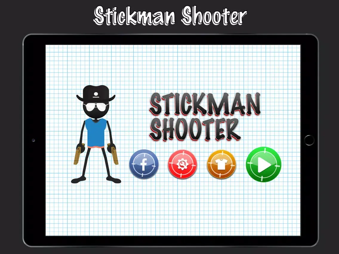 Capturas de tela do Stickman Gun Shooter iPad 
