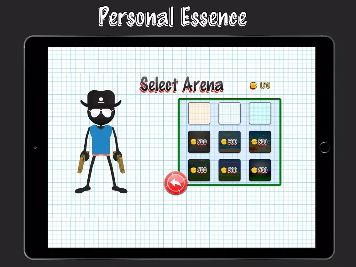 Capturas de tela do Stickman Gun Shooter iPad 