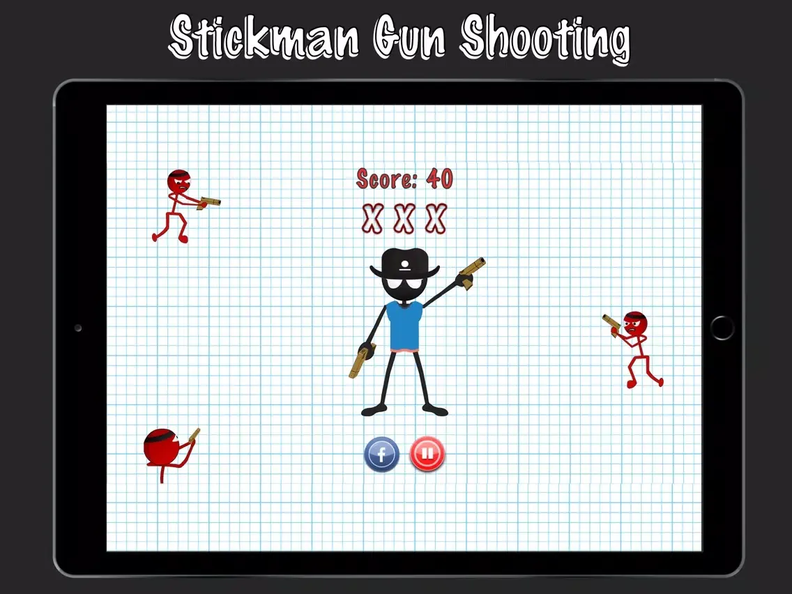 Capturas de tela do Stickman Gun Shooter iPad 
