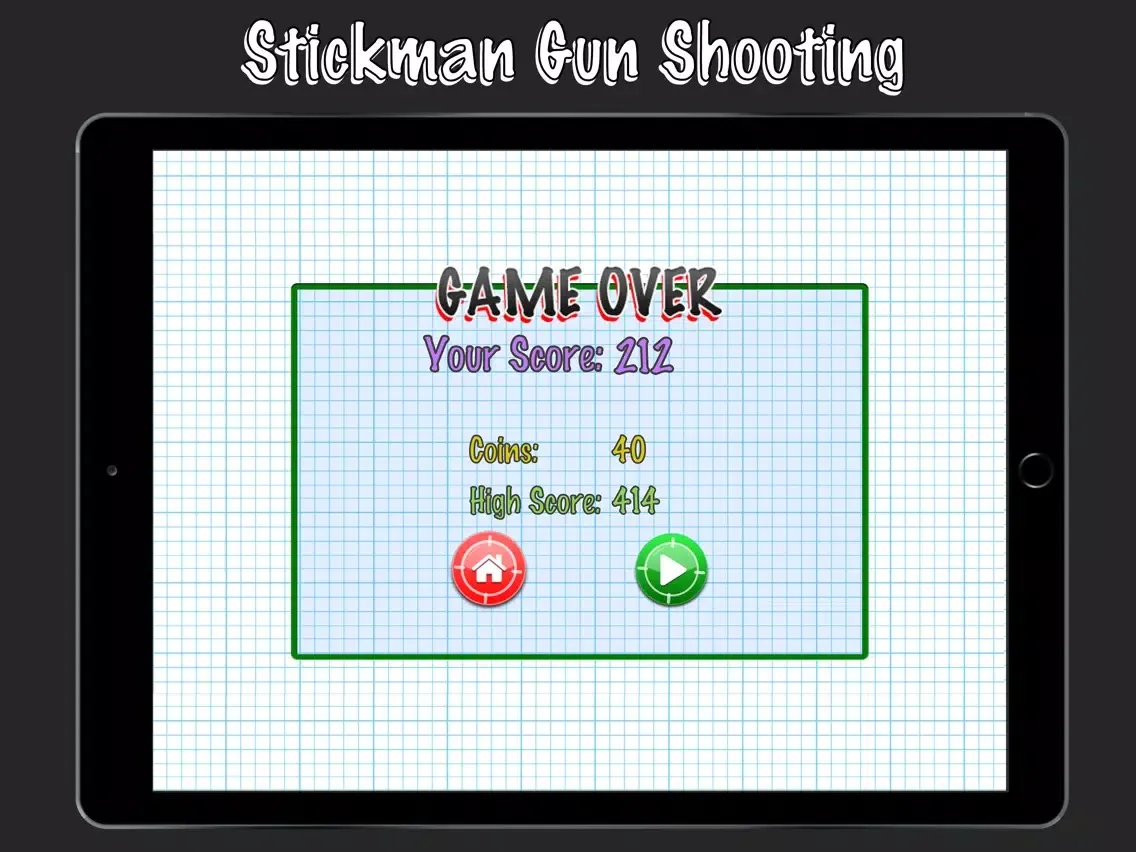 Capturas de tela do Stickman Gun Shooter iPad 