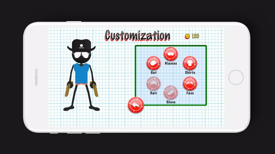 Capturas de tela do Stickman Gun Shooter