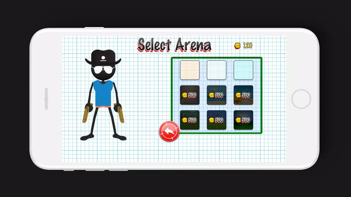 Capturas de tela do Stickman Gun Shooter