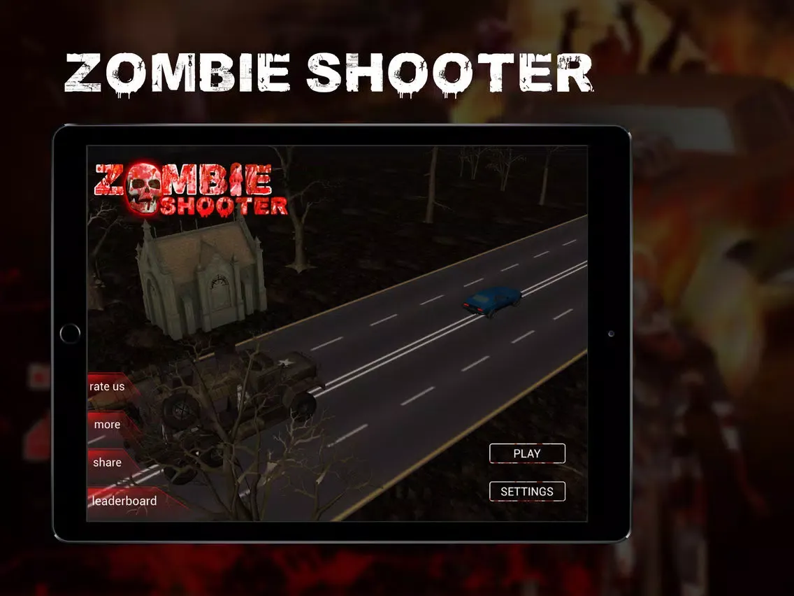 Zombie Road Killer iPad  スクリーンショット