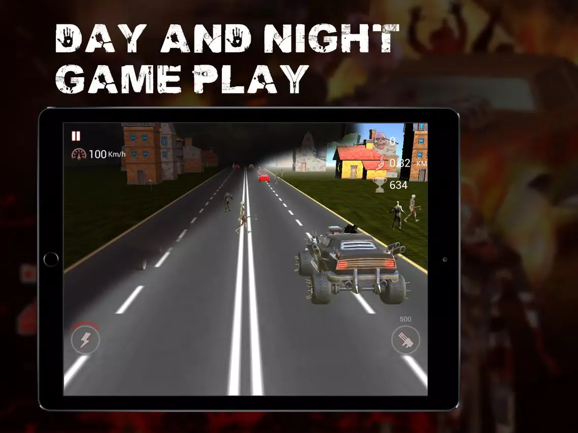 Zombie Road Killer iPad  スクリーンショット