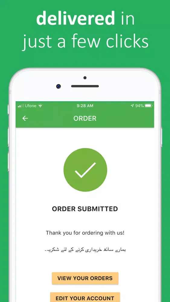 Deliver It - Food & Grocery Ekran Görüntüleri