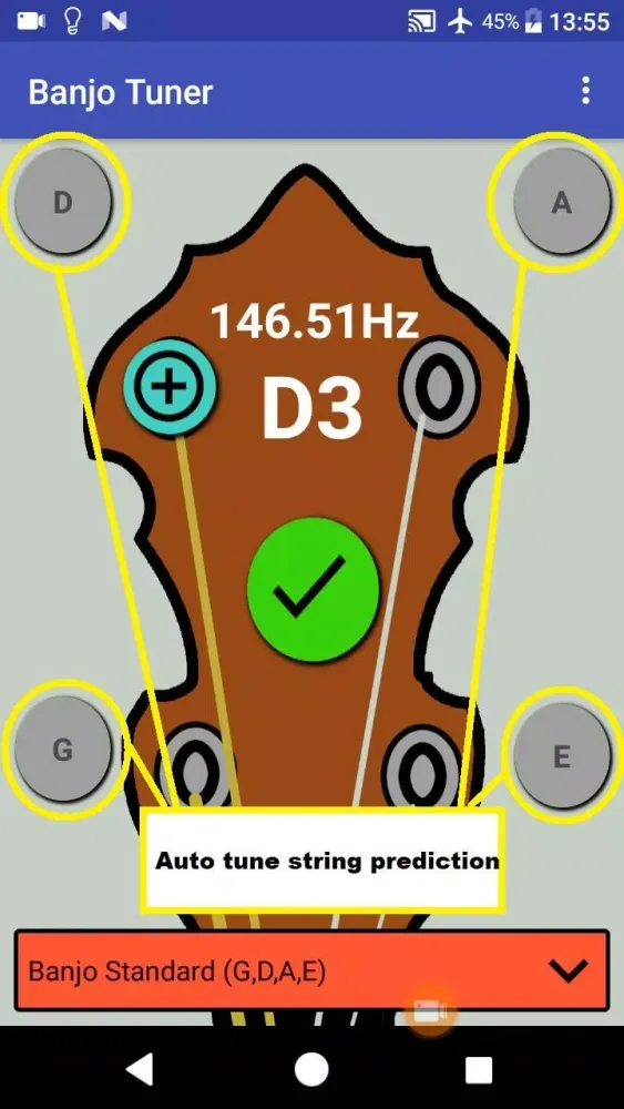 Tenor Banjo Tuner 스크린샷