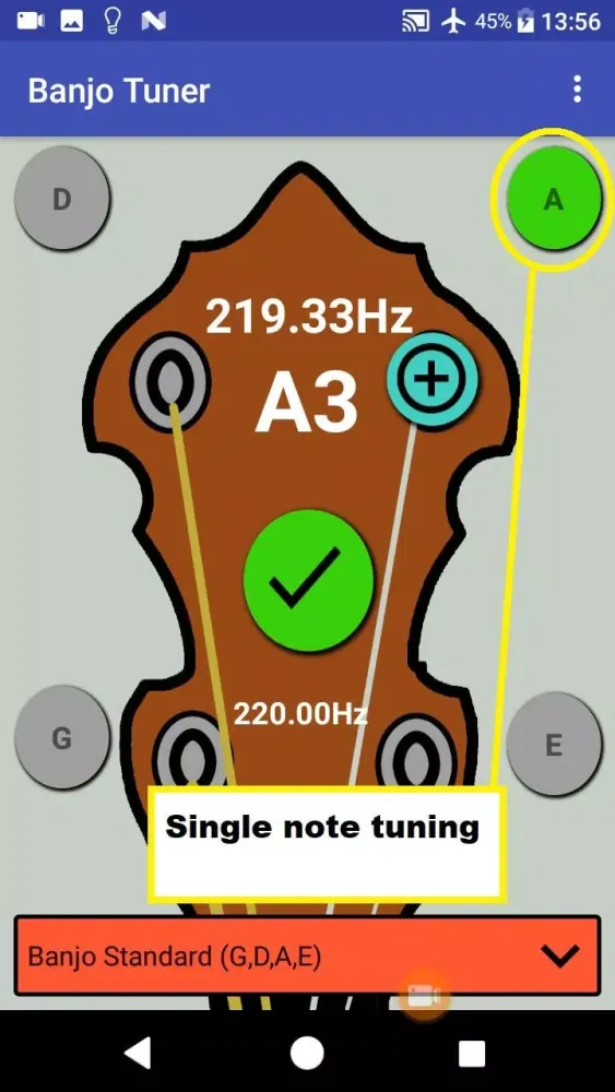 Tenor Banjo Tuner 스크린샷