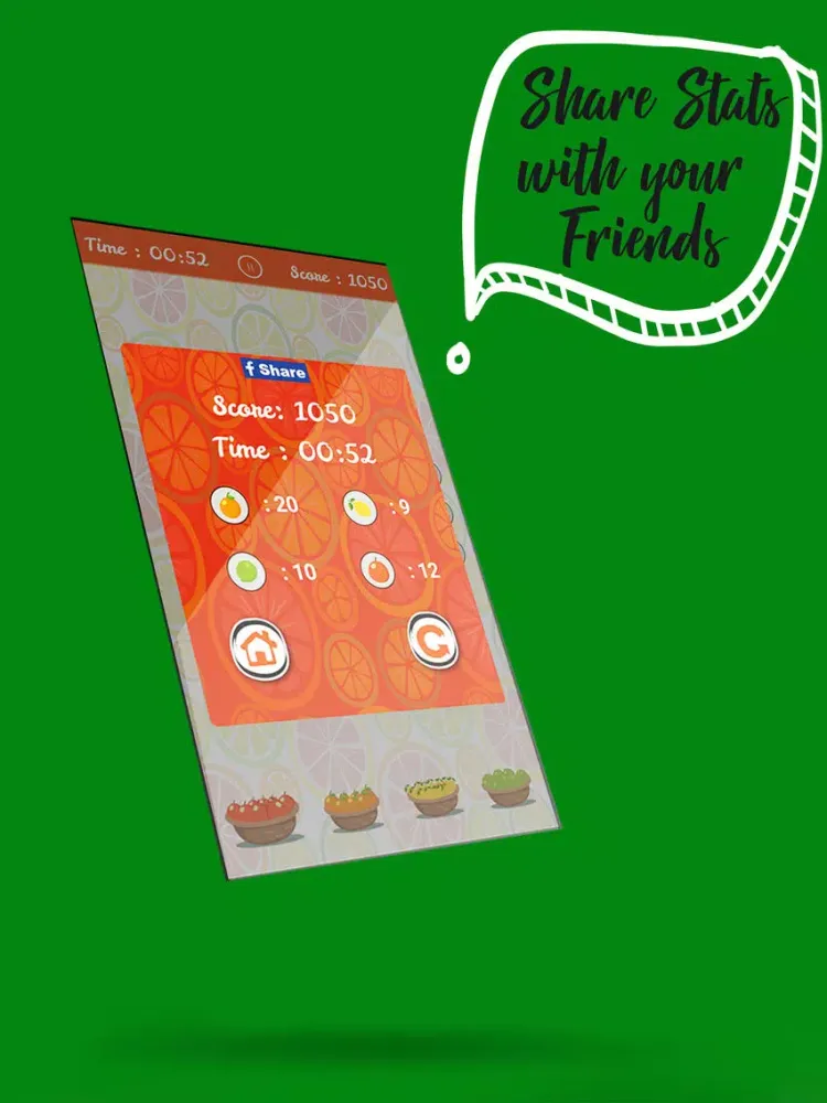 Citrus Ninja:Fruit line Puzzle iPad  スクリーンショット