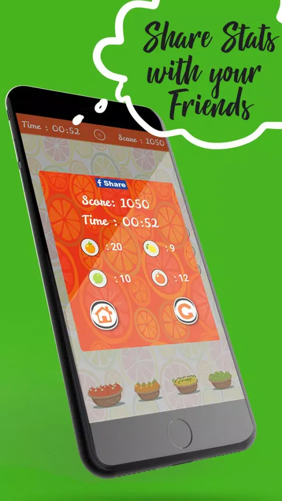 Citrus Ninja:Fruit line Puzzle スクリーンショット