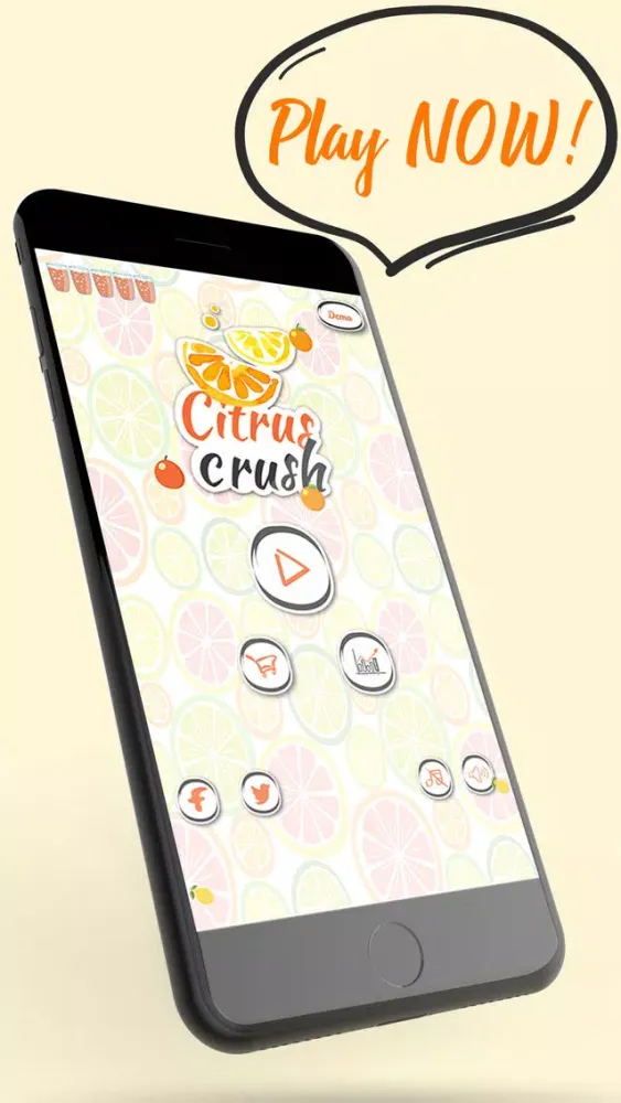 Citrus Ninja:Fruit line Puzzle スクリーンショット