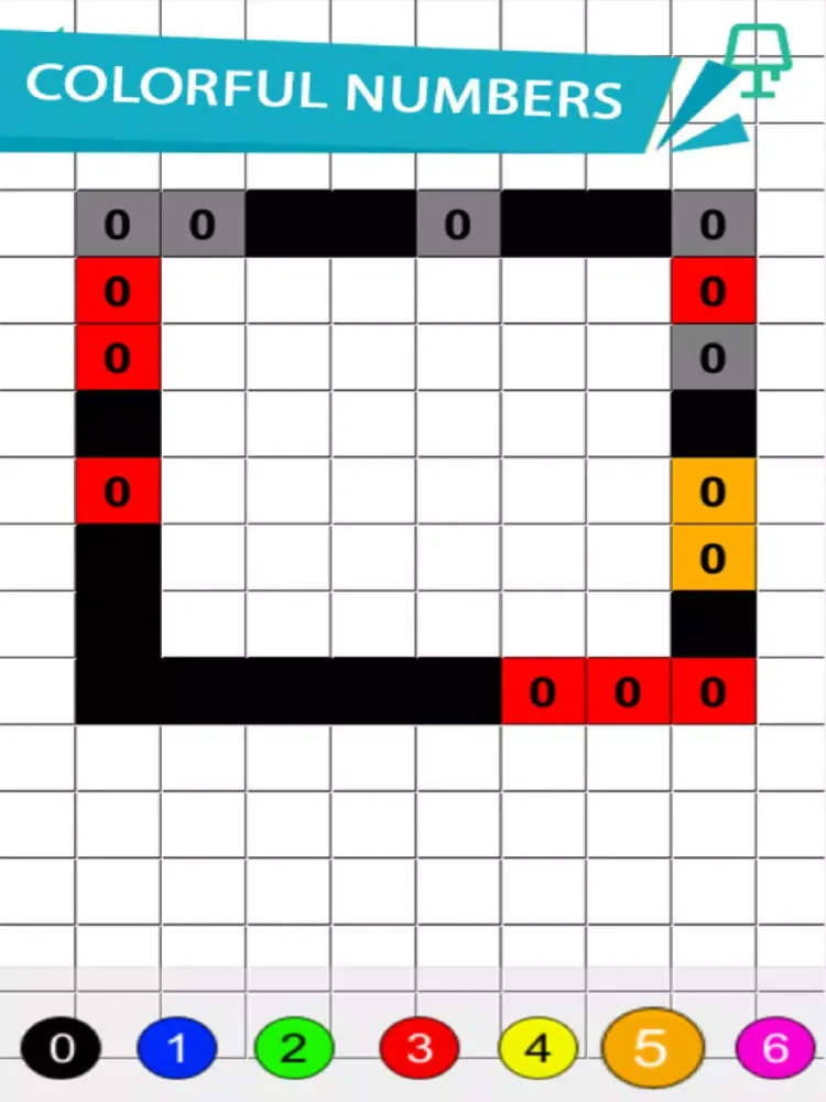 Color by Number Pixel Art Game iPad  স্ক্রিনশট