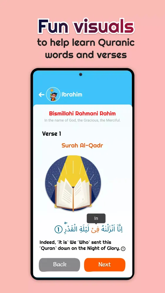 Zrzuty ekranu iLuvQuran -Kids Quran Learning