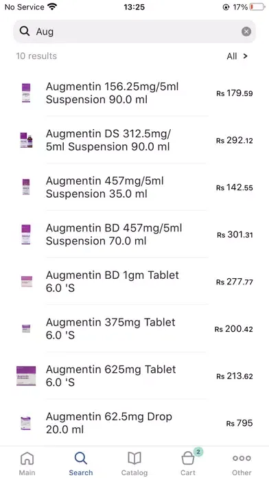 Tangkapan layar Goli Monthly Pharmacy