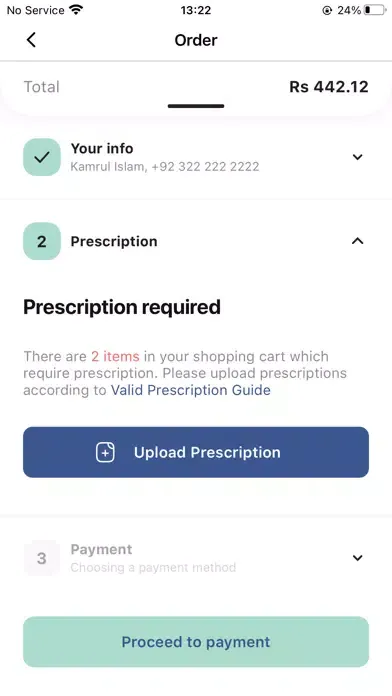 Tangkapan layar Goli Monthly Pharmacy