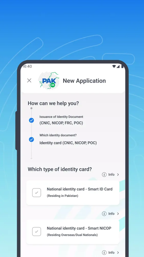 Pak Identity Screenshots
