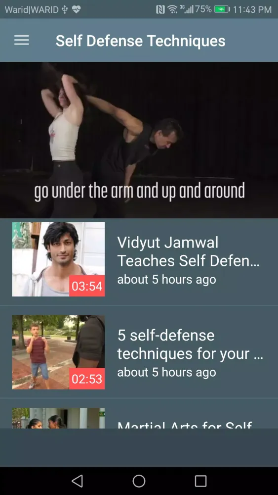 Self Defense应用截图