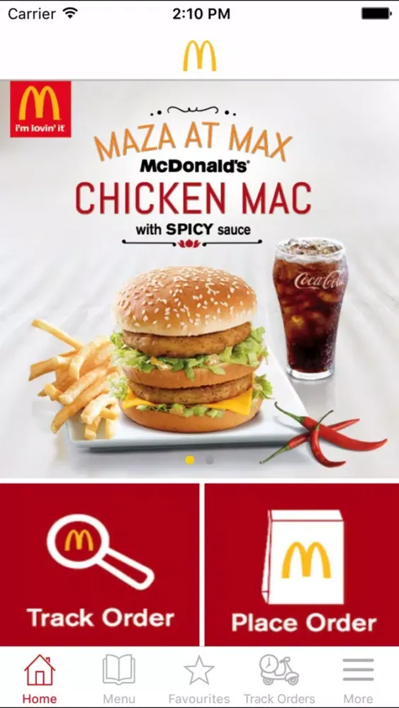 Captures d'écran de McDelivery Pakistan