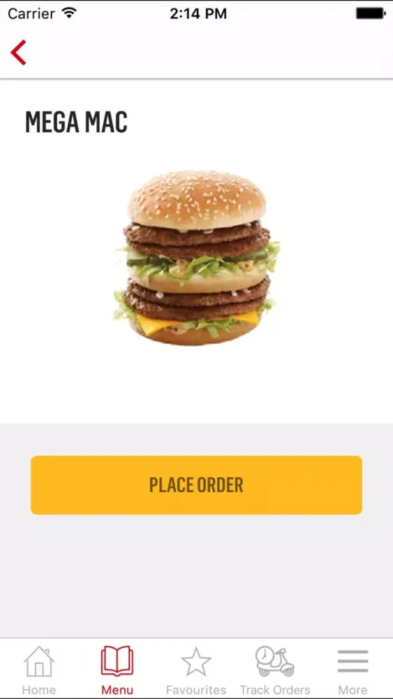 Captures d'écran de McDelivery Pakistan