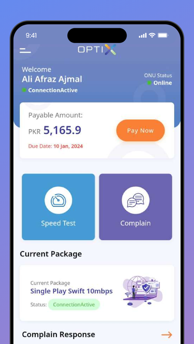 My Optix سکرین شاٹس