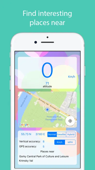 MySpeedGps Screenshots