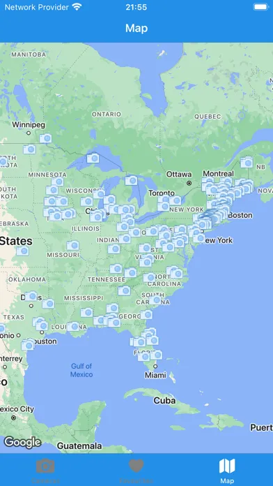 Captures d'écran de USA Cameras