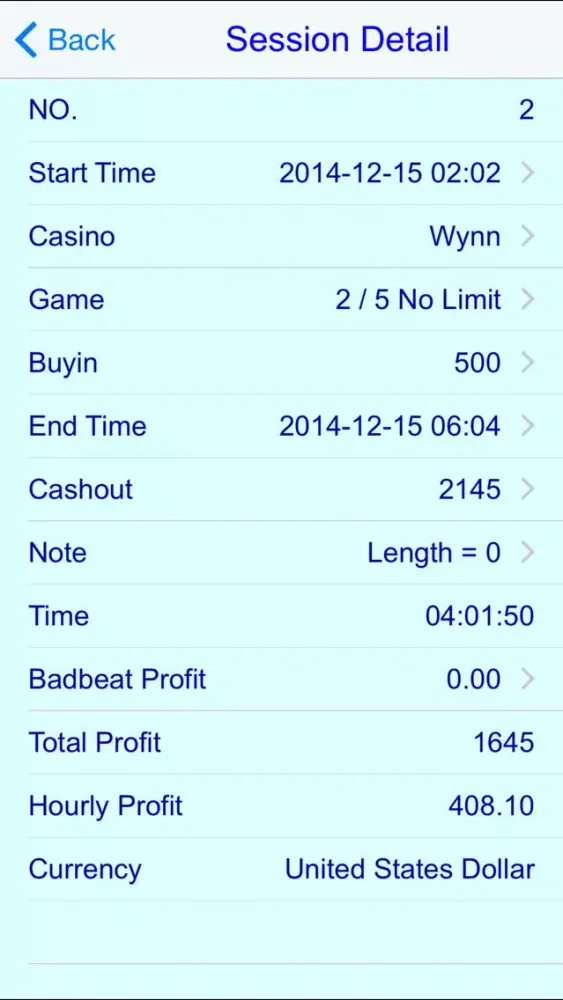 MonopolyPokerAccounting Screenshots