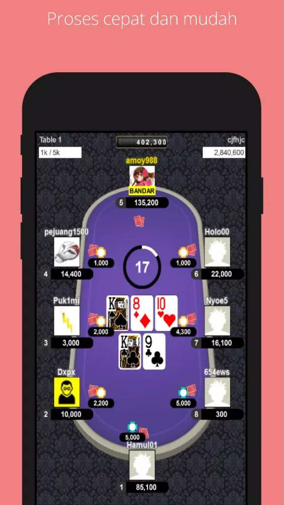 PKV Poker Games DominoQQ Ekran Görüntüleri