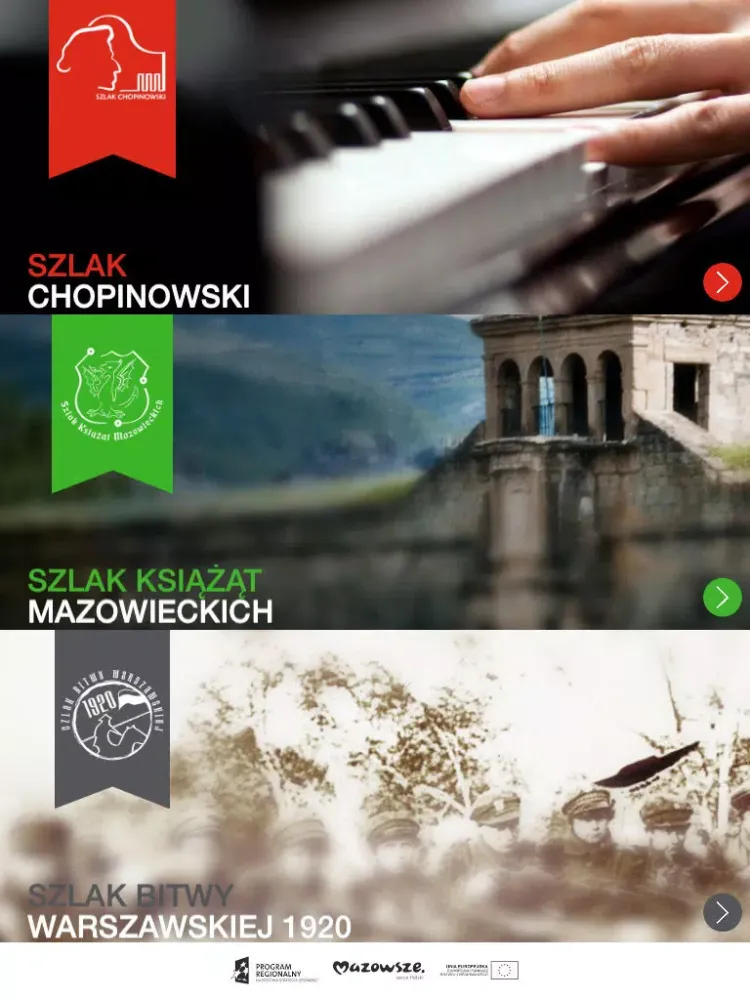 Dziedzictwo Mazowsza iPad  Screenshots
