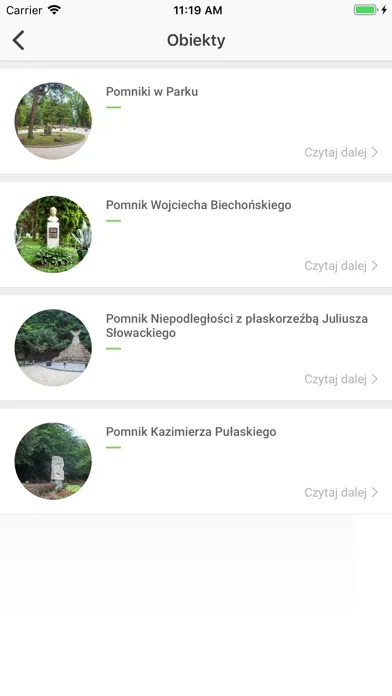 Park miejski w Gorlicach स्क्रीनशॉट
