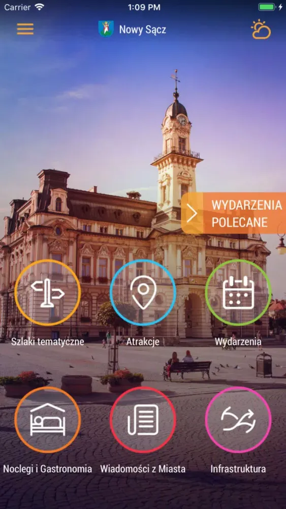 Zrzuty ekranu Nowy Sącz