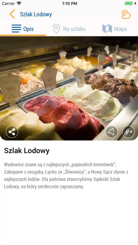 Zrzuty ekranu Nowy Sącz