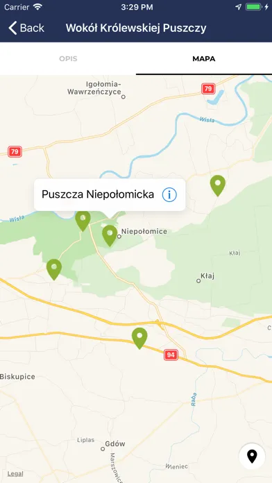 Zrzuty ekranu Wyskocz Za Kraków