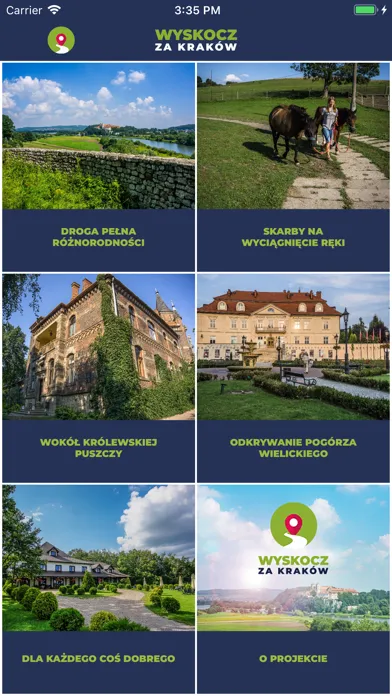 Zrzuty ekranu Wyskocz Za Kraków