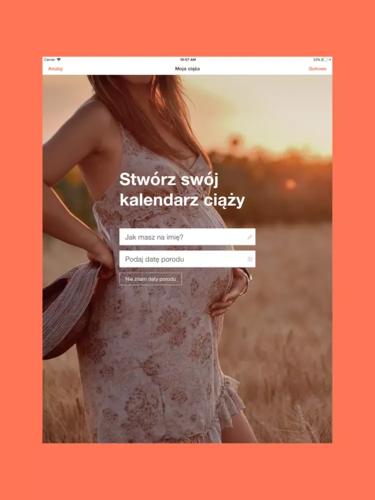 Moja ciąża z eDziecko.pl iPad  Screenshots