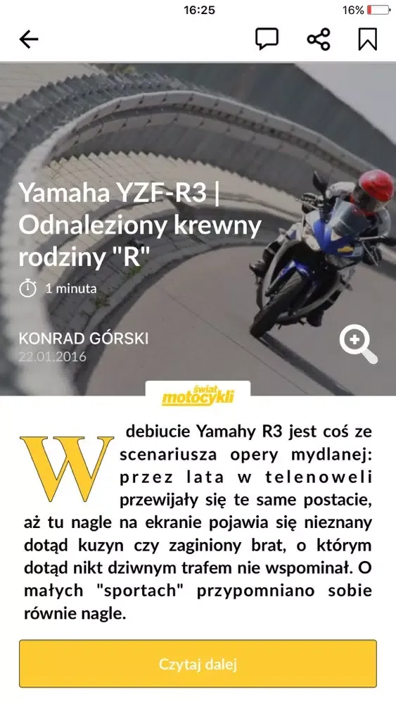 Świat Motocykli - moto, skutery i akcesoria スクリーンショット