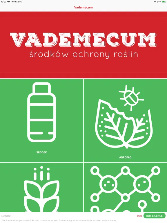Capturas de pantalla de Vademecum Ochrony Roślin iPad 