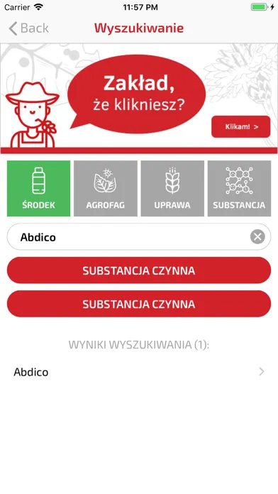 Capturas de pantalla de Vademecum Ochrony Roślin