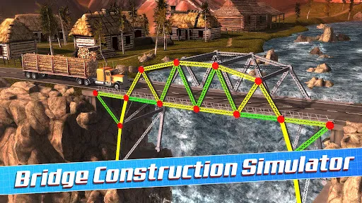 Bridge Construction Simulator स्क्रीनशॉट