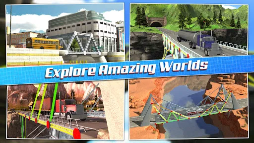 Bridge Construction Simulator स्क्रीनशॉट