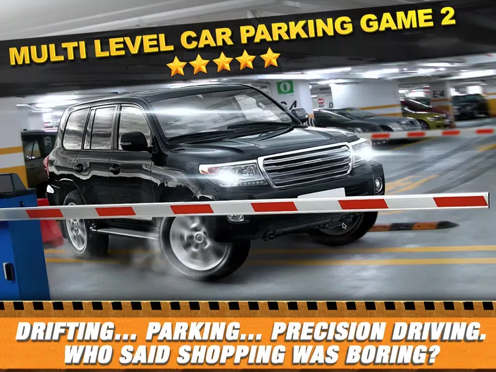 Multi Level 2 Car Parking Simulator Game - Real Life Driving Test Run Sim Racing Games iPad  Screenshots