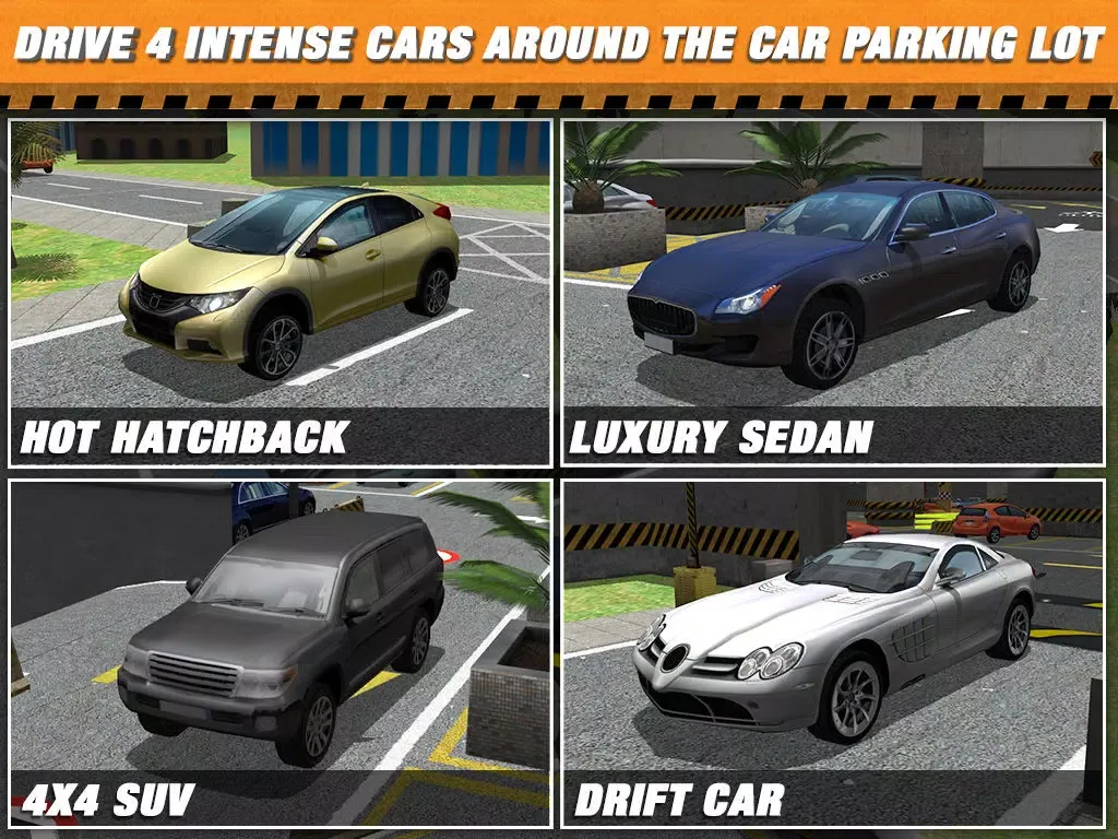 Multi Level 2 Car Parking Simulator Game - Real Life Driving Test Run Sim Racing Games iPad  Screenshots