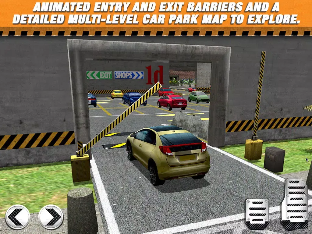 Multi Level 2 Car Parking Simulator Game - Real Life Driving Test Run Sim Racing Games iPad  Screenshots