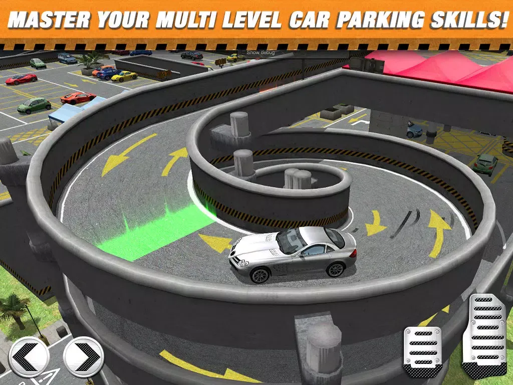 Multi Level 2 Car Parking Simulator Game - Real Life Driving Test Run Sim Racing Games iPad  Screenshots