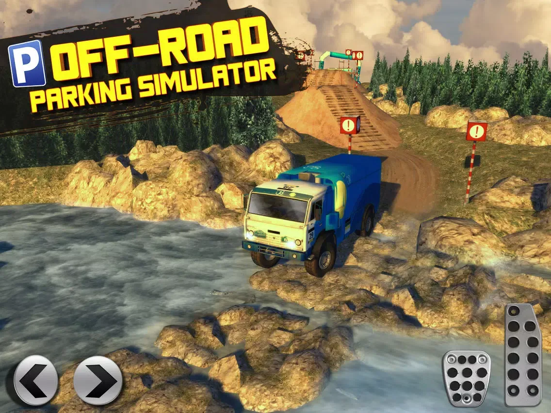 Offroad 4x4 Truck Trials Parking Simulator a Real Car Stunt Driving Racing Sim iPad Screenshots