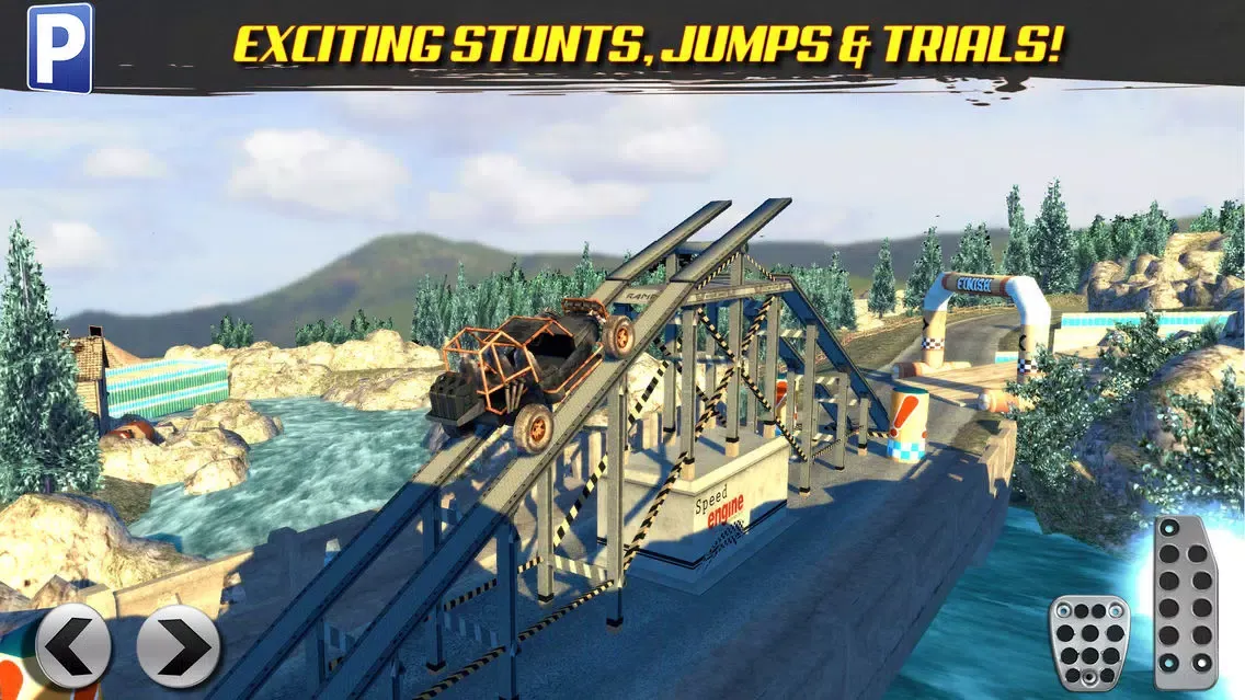 Offroad 4x4 Truck Trials Parking Simulator a Real Car Stunt Driving Racing Sim Screenshots