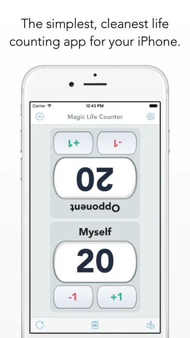 ภาพหน้าจอของ Magic Life Counter