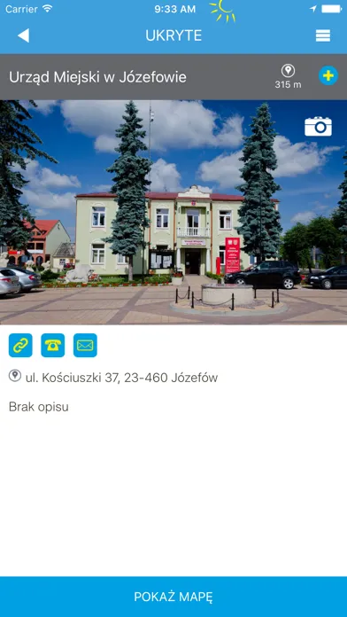 Tangkapan skrin Józefów i Roztocze Środkowe