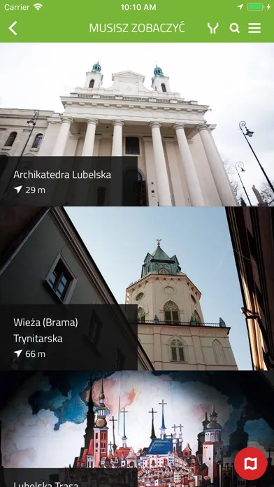 Capturas de tela do Turystyczny Lublin